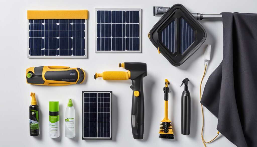 solar panel cleaning kits