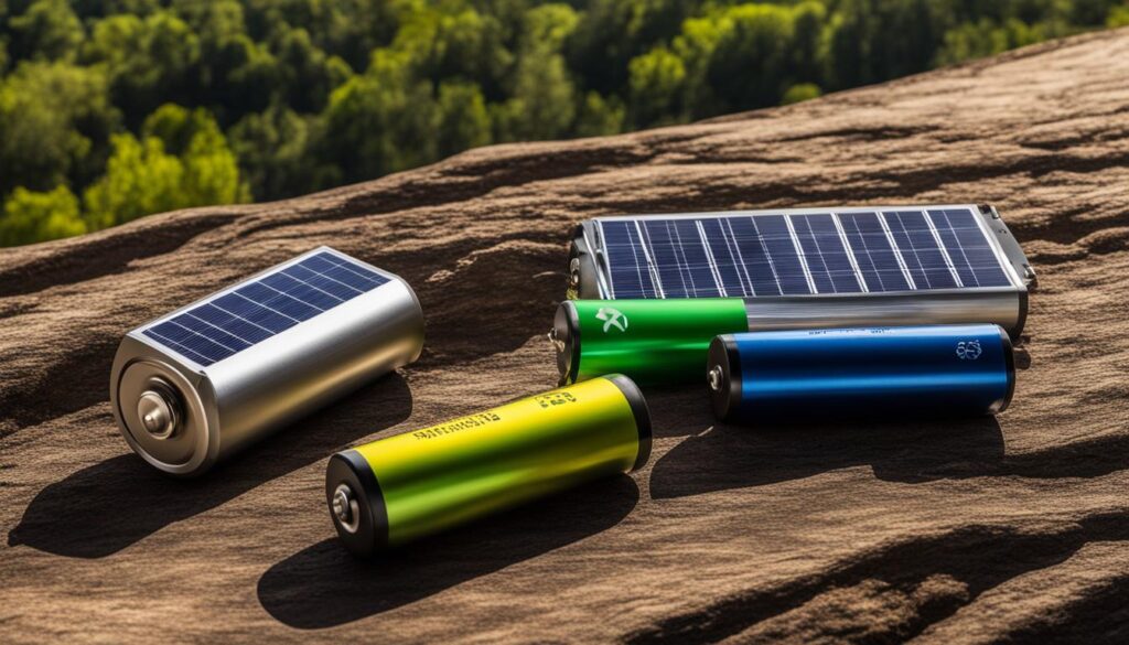 solar rechargeable batteries