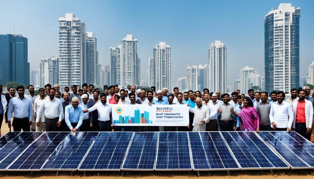 successful solar financing projects