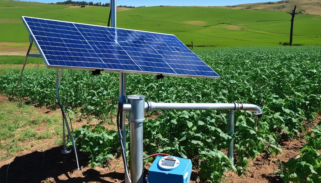1 hp solar water pump types