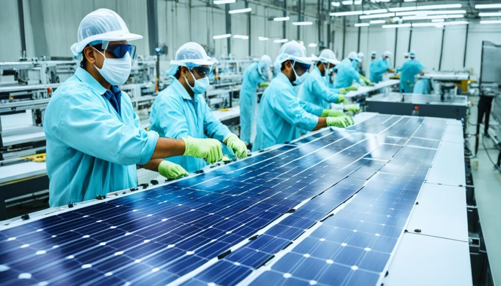 solar panel manufacturers in india