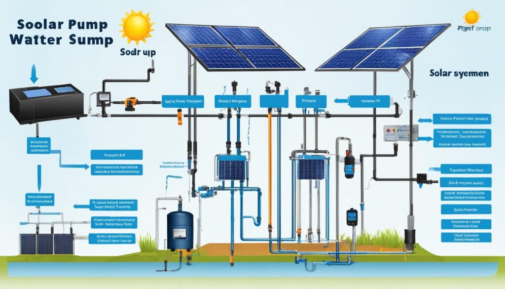 solar water pump system image