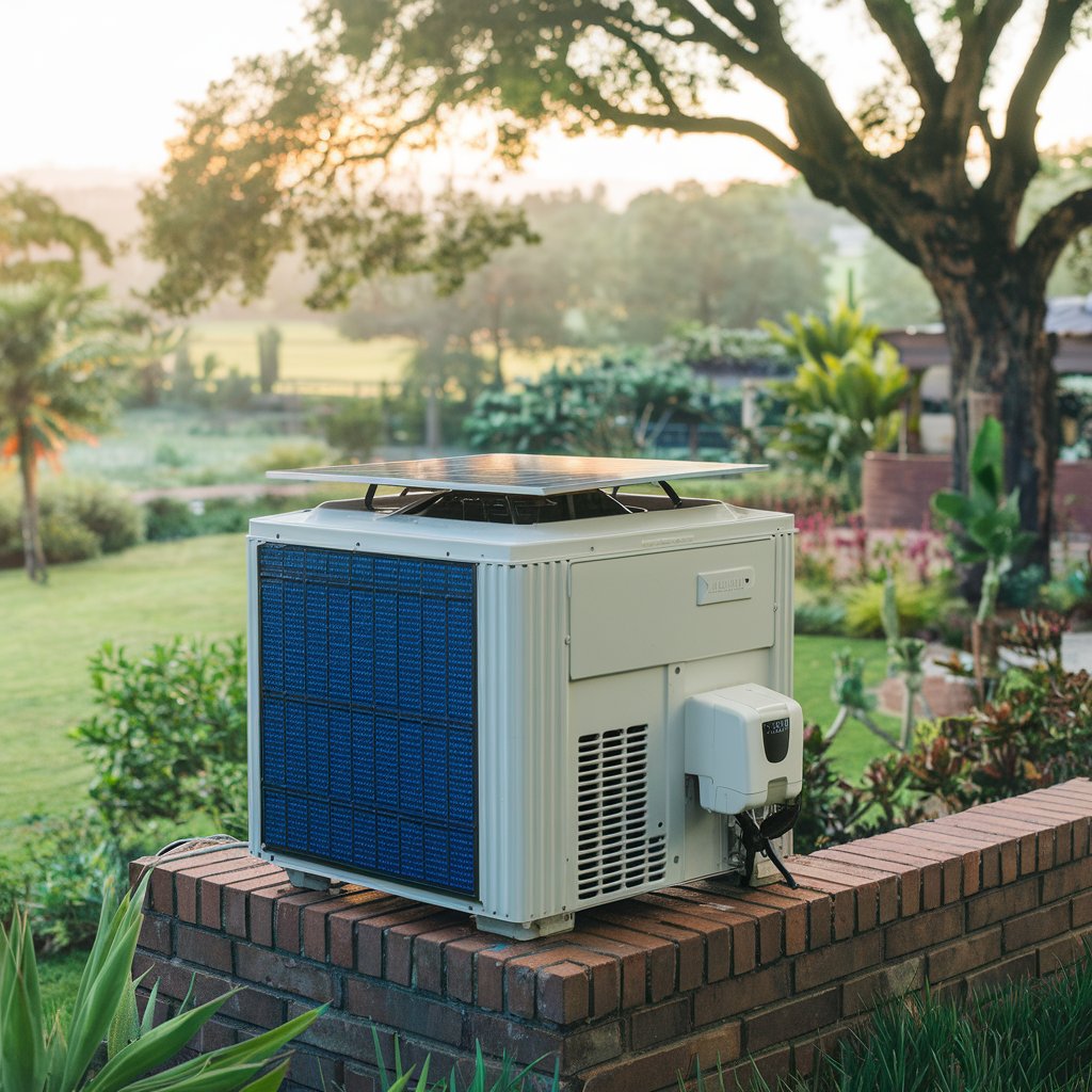 Solar Powered Swamp Cooler