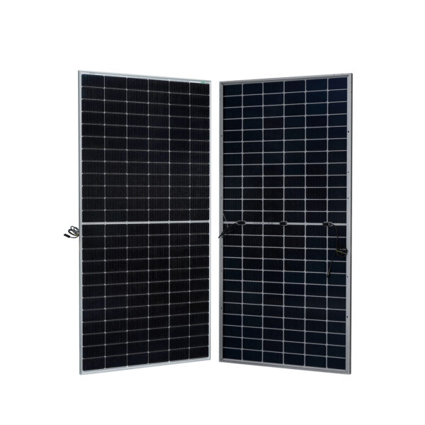 Waaree 575Wp 144Cells 24 Volts topcon N-Type Framed Dual Glass Bifacial Non-DCR Solar Module