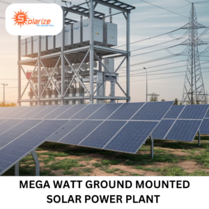 Mega Watt Solar Power Plant