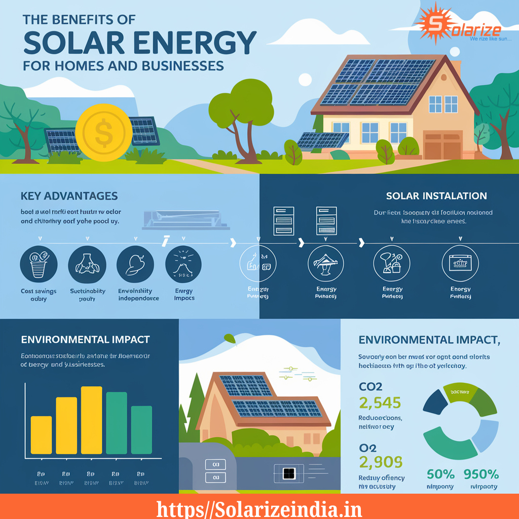 Solar energy cost savings for factories